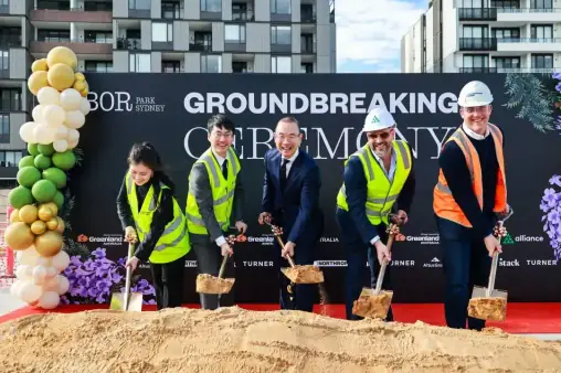 Alliance Project Group groundbreaking ceremony